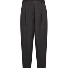 HAUTE L`AMITIÉ BUKSER, AMY CROP PANT, GREY MELANGÉ